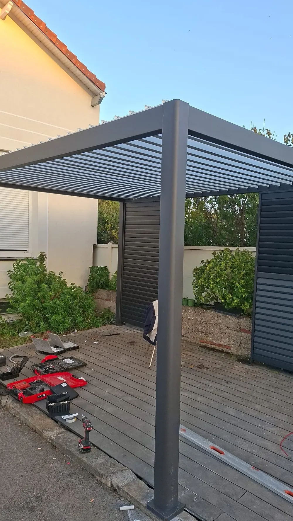 Pergola aluminium